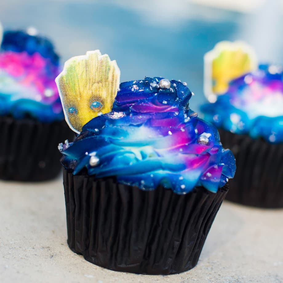 Galaxy Cupcake