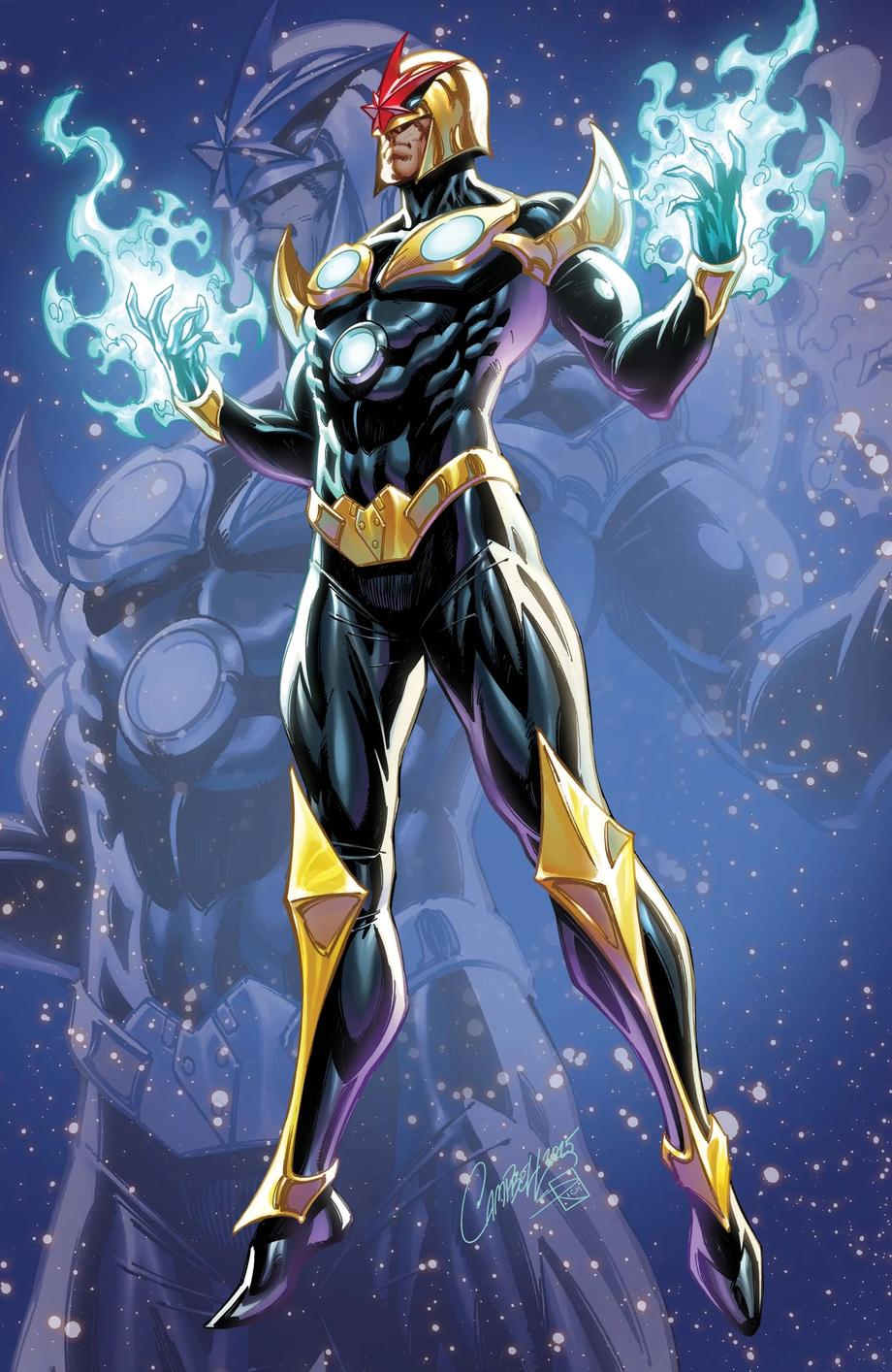 Nova Marvel Richard Rider cosmic hero Nova Force Imperial comic cover