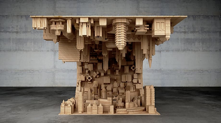 This INCEPTION-inspired Coffee Table Bends More Than Just Minds