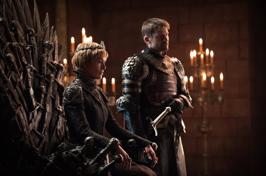   Lena Headey  as Cersei Lannister and  Nikolaj Coster-Waldau  as Jaime Lannister -  Photo: Helen Sloan/HBO  