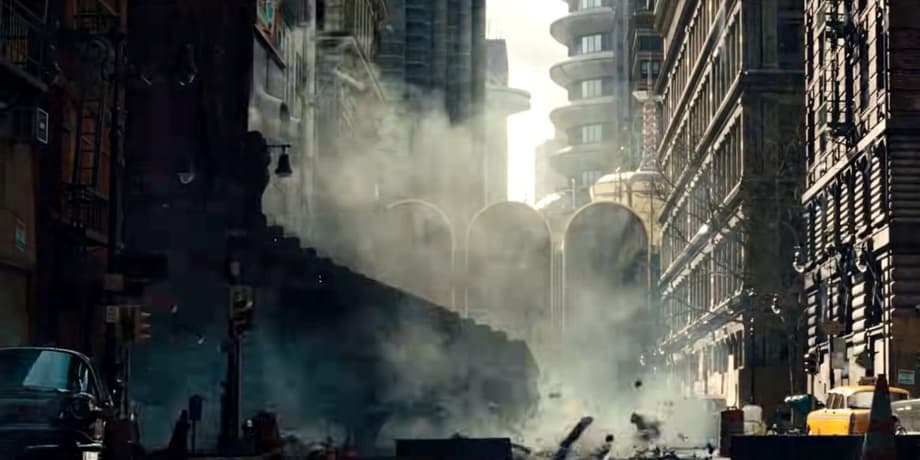 Galactus receives a complete unveiling in addition to the new Silver Surfer to Fantastic Four: First Street Trailer in the breathtaking MCU concept -poster