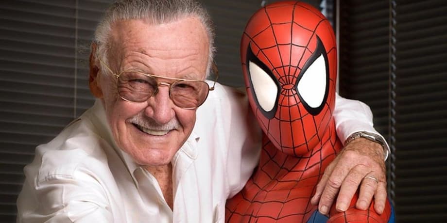 Image result for into the spider verse stan lee