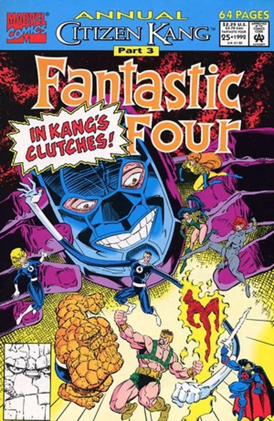 Image result for fantastic four vs. kang