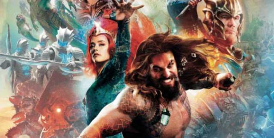 AQUAMAN Promo Art Provides Another Look At Arthur Curry's Classic Orange & Green Costume