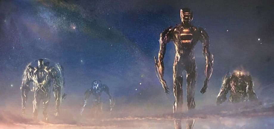 THE ETERNALS: Marvel Releases Better Look At D23 Celestial Concept Art