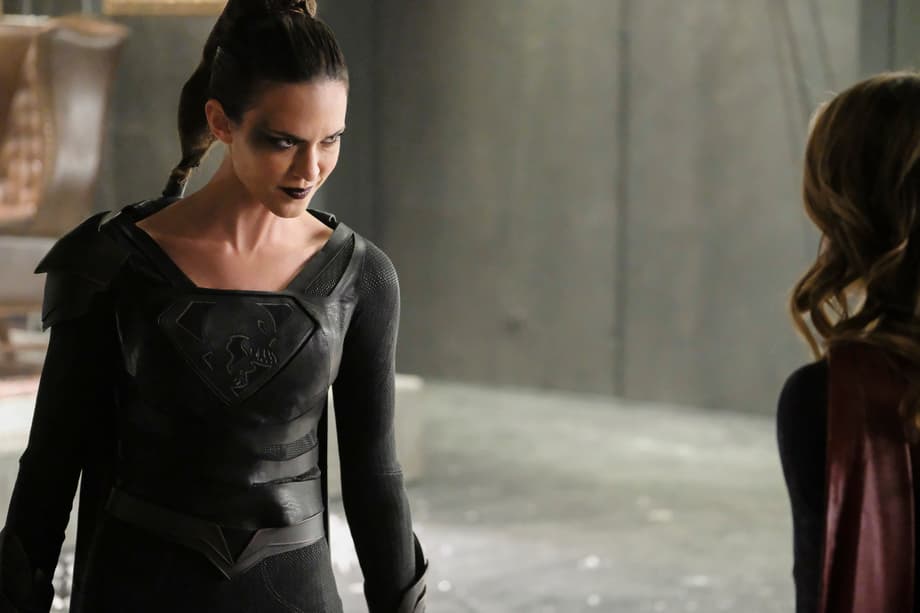 SUPERGIRL: Reign Is Unmasked In New Photos From Season 3, Episode 18: &quot;Shelter From The Storm&quot;