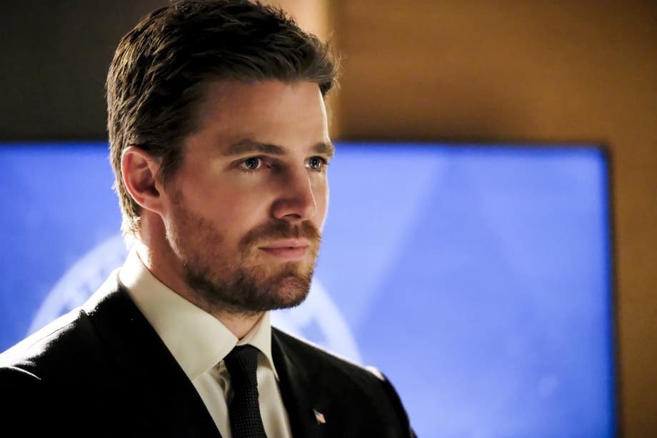 ARROW: Oliver Seeks Out The Bratva's Help In These New Stills From Season 5, Episode 18: &quot;Disbanded&quot;