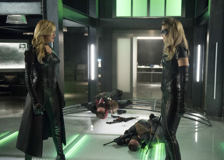 ARROW: It's Black Canary vs. Black Siren In New Promotional Stills From The Season Premiere: &quot;Fallout&quot;