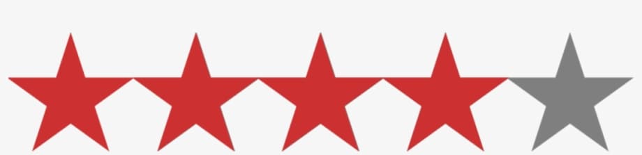 4 Star Rating - 5 Stars Rating No Background Transparent PNG - 1011x215 -  Free Download on NicePNG