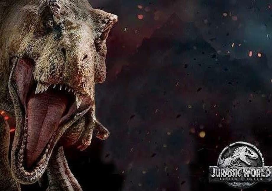 JURASSIC WORLD: FALLEN KINGDOM Banner Spotted At Brand Licensing Europe 2017