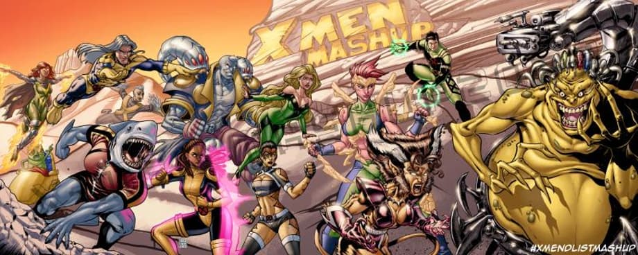 15 Artists Team-Up On Massive X-Men D-List Art Collaboration