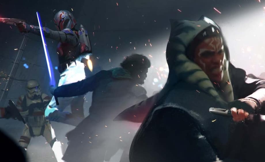 AHSOKA Concept Art Highlights Key Moments Such As Undead Night Trooper Battle, Anakin's Return, & More
