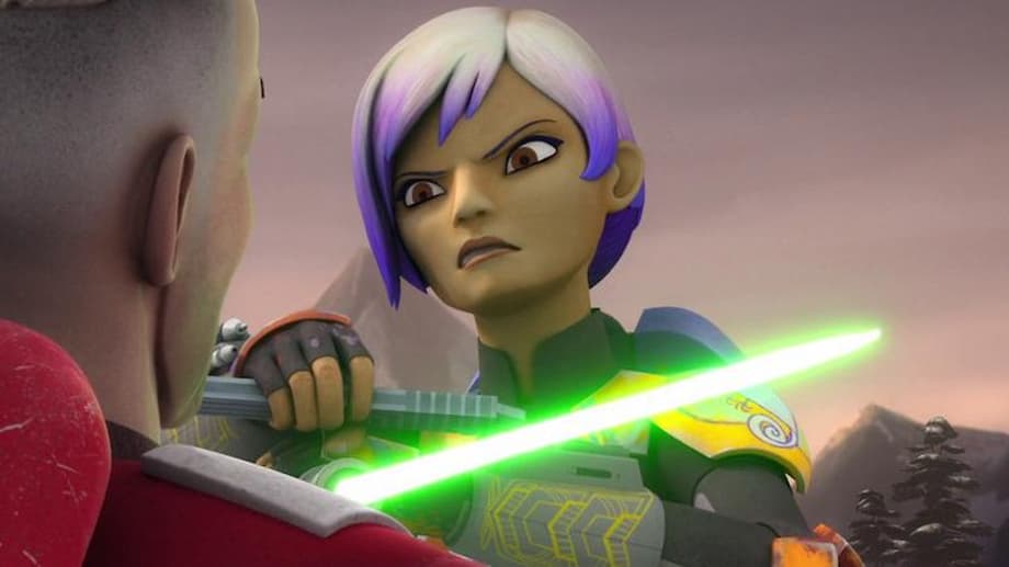 AHSOKA: Sabine Wren Actress Natasha Liu Bordizzo Reflects On Wielding Ezra Bridger's Lightsaber