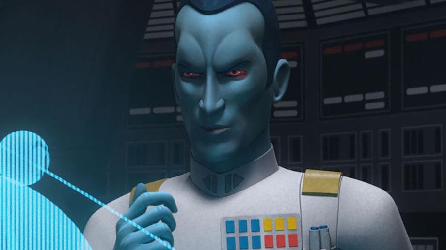 AHSOKA Showrunner Dave Filoni On How Thrawn Differs To Vader And Why He's This Era's New Big Bad