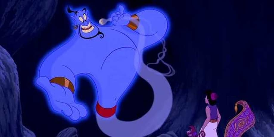 ALADDIN: Disney Releases A Hi-Res Look At Will Smith's Genie (With Finished Visual Effects)