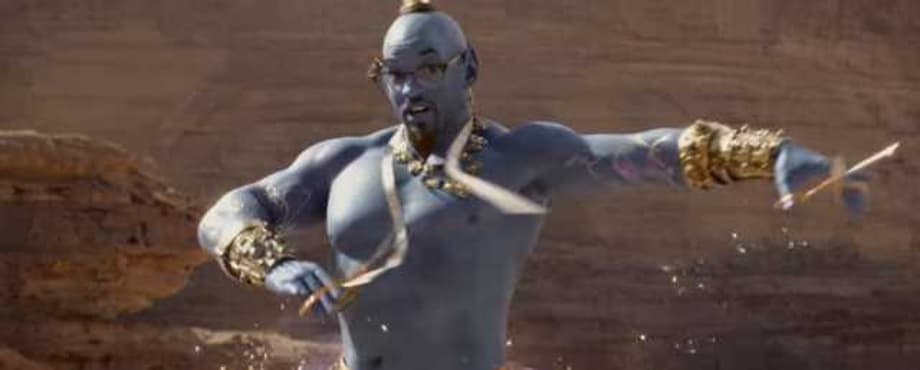 ALADDIN Trailer Unveils Will Smith's Genie In All His Glory(?)