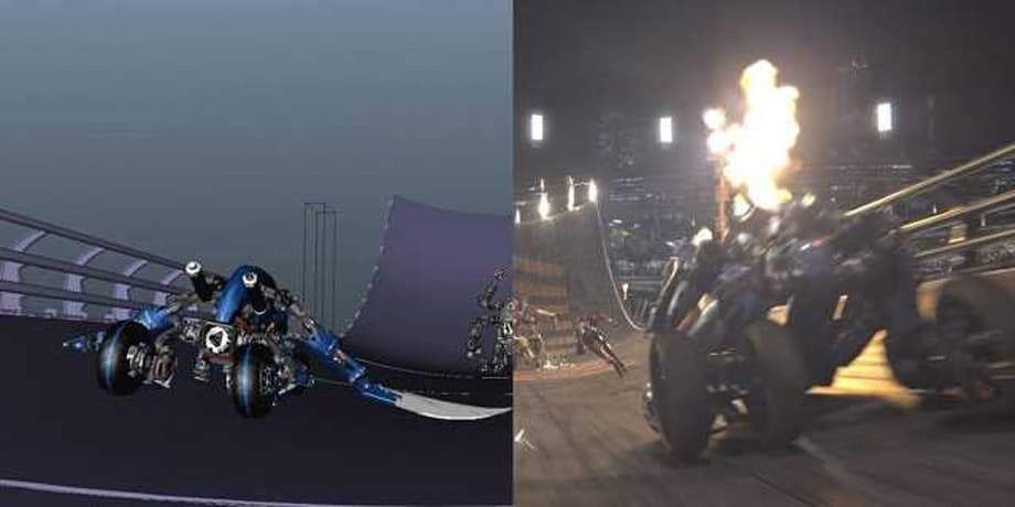 ALITA: BATTLE ANGEL Before And After VFX Images Take Us Back To The Motorball - Possible SPOILERS