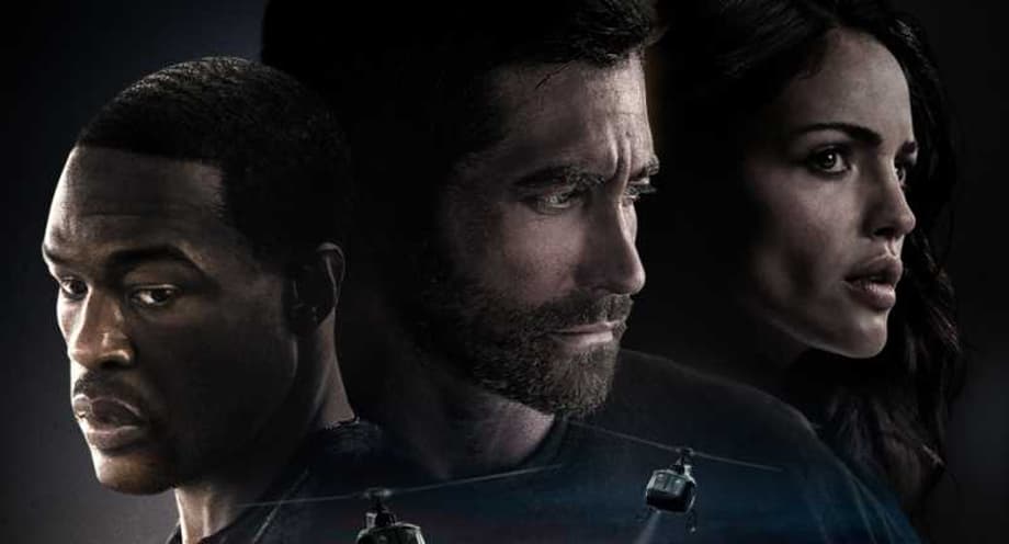 AMBULANCE Poster Sends Jake Gyllenhaal, Yahya Abdul-Mateen II, & Eiza González On One Hell Of A Ride