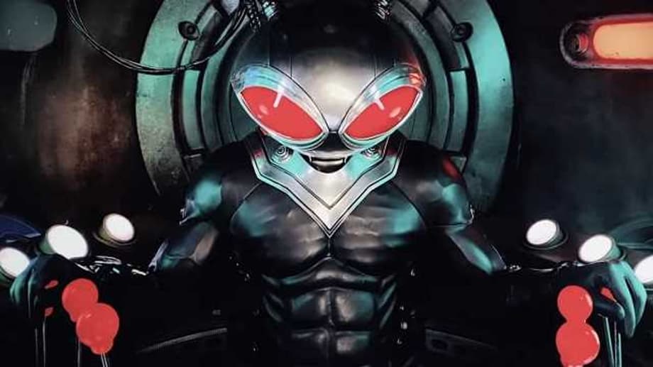 AQUAMAN AND THE LOST KINGDOM First Look Reveals Comic Accurate Black Manta, Colorful Concept Art, And More
