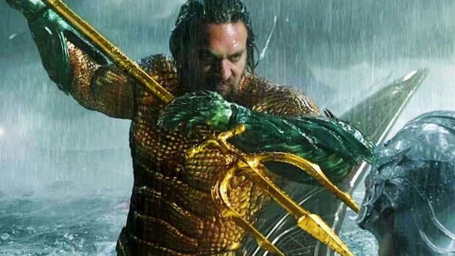 AQUAMAN AND THE LOST KINGDOM: First Teaser Poster For DCEU Sequel Spotted At CinemaCon