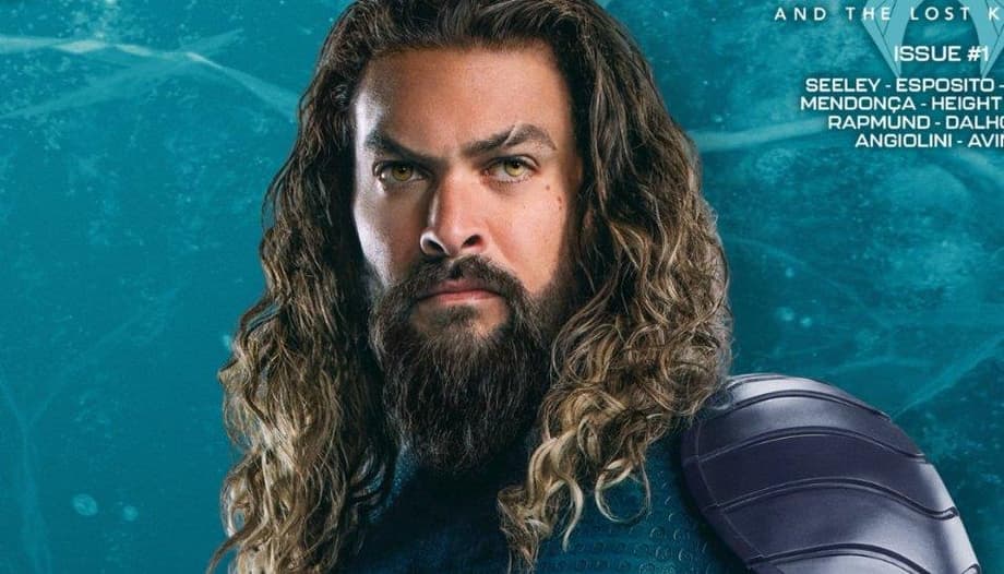 AQUAMAN AND THE LOST KINGDOM Prequel Comic Book Covers Feature New Look At Jason Momoa's Atlantean Hero