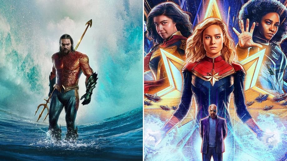 AQUAMAN AND THE LOST KINGDOM Sinks To #2 During Second U.S. Weekend But Tops THE MARVELS Globally