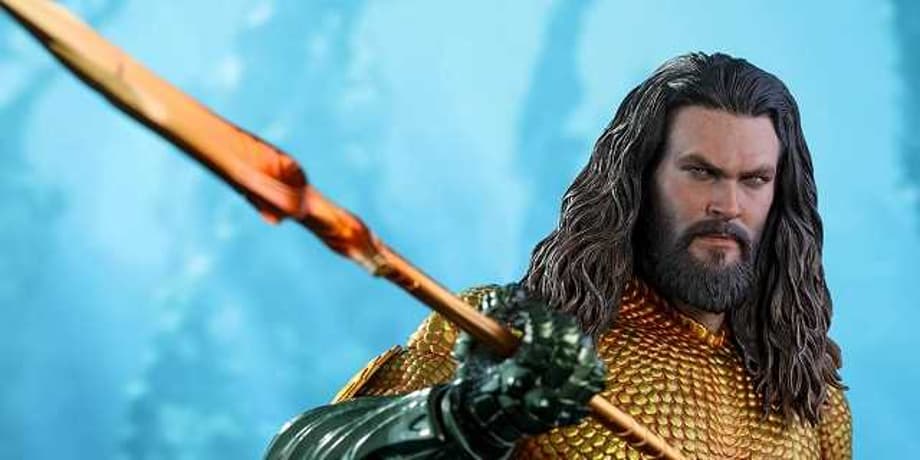 AQUAMAN Hot Toys Action Figure Offers A Detailed Look At Arthur Curry's Comic Accurate Costume