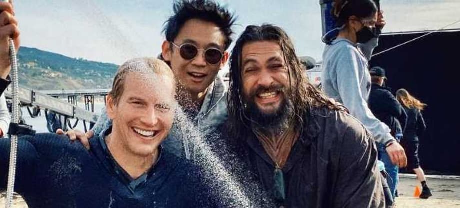 AQUAMAN & THE LOST KINGDOM Director James Wan Marks Last Day Of Filming With New BTS Photo