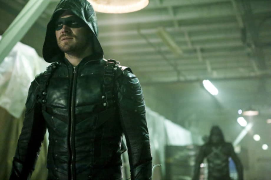ARROW: The Emerald Archer Confronts Prometheus In These Promo Stills From The Midseason Premiere