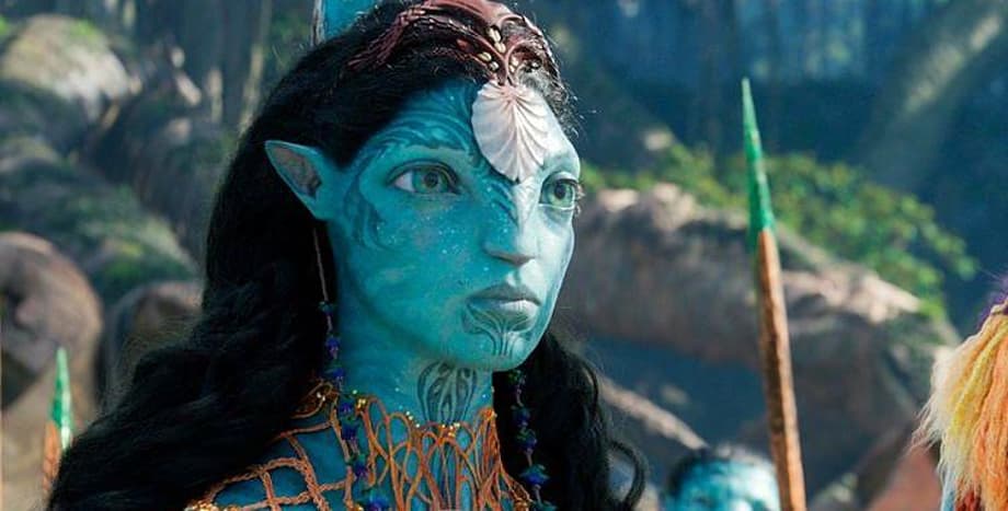 AVATAR: THE WAY OF WATER - First Look At Kate Winslet's Na'vi Leader, Ronal, Revealed