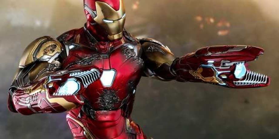 AVENGERS: ENDGAME - &quot;Battle Damaged&quot; Iron Man Hot Toys Action Figure Recreates That Fateful Snap