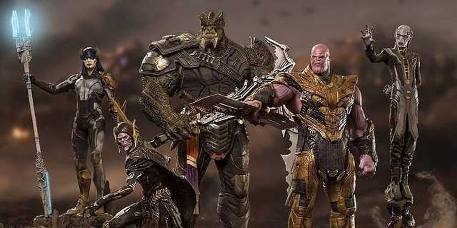 AVENGERS: ENDGAME - Check Out Iron Studios' Amazing Statues Featuring Thanos And His Black Order