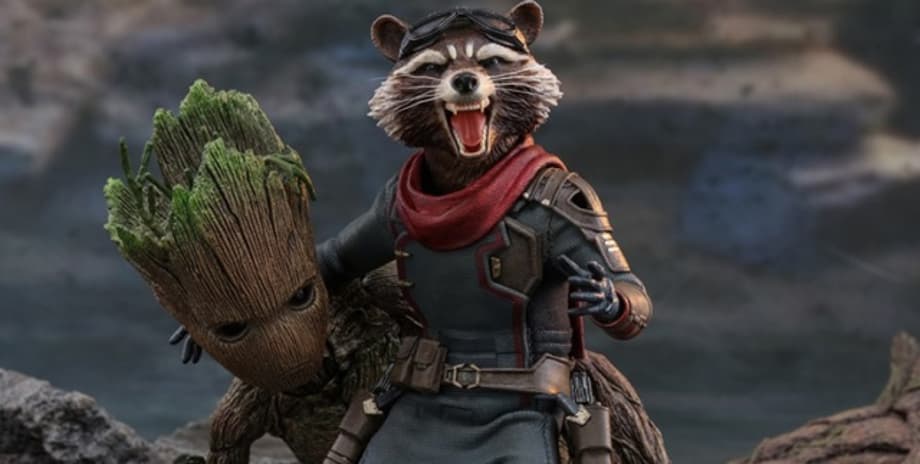 AVENGERS: ENDGAME - Rocket Raccoon Can't Stop Roaring In Another Cool Hot Toys Reveal