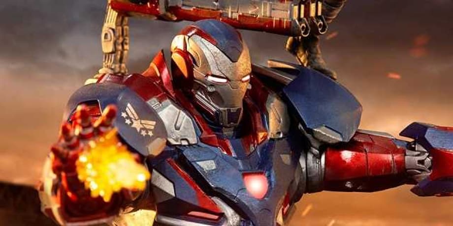 AVENGERS: ENDGAME - Take A Detailed Look At War Machine's Badass Iron Patriot Armor From The Final Battle