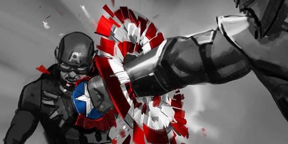 AVENGERS: ENDGAME Concept Art Reveals A New Way For Thanos To Destroy Captain America's Shield