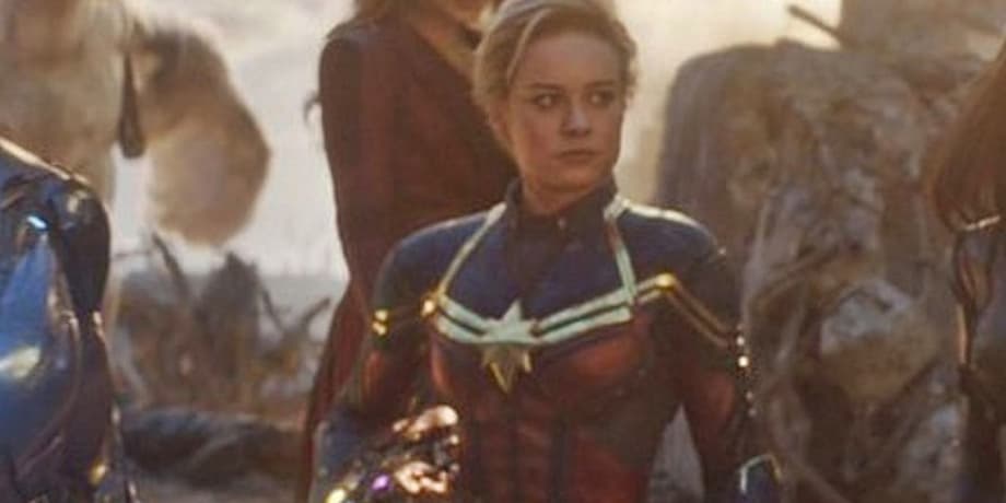 AVENGERS: ENDGAME Concept Art Reveals An Amazing Look At CAPTAIN MARVEL's New Suit