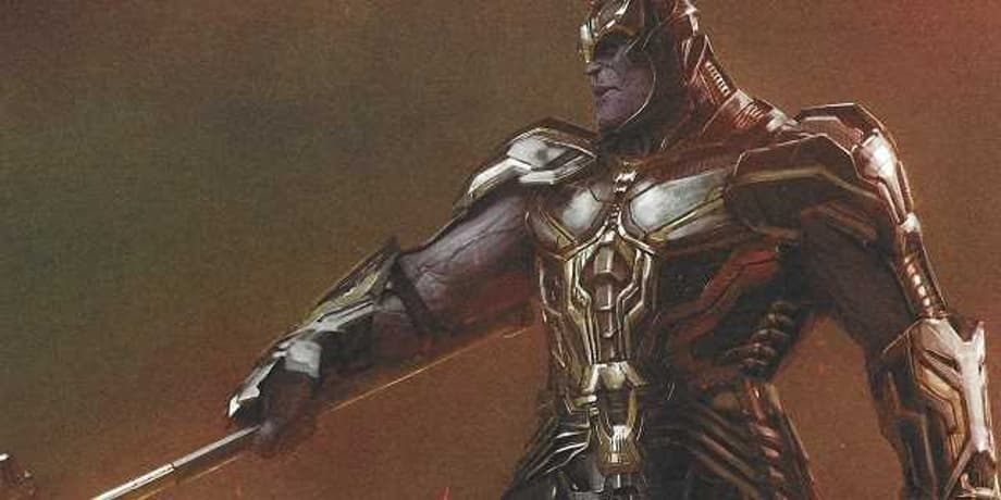 AVENGERS: ENDGAME Concept Art Reveals &quot;Warlord&quot; Thanos And More Alternate Armor Designs For The Mad Titan