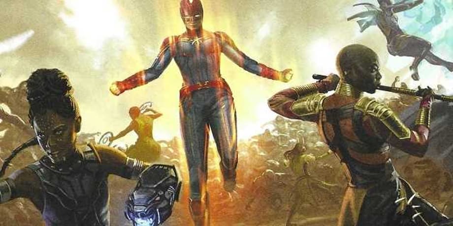 AVENGERS: ENDGAME Final Battle Concept Art Reveals Hulk Vs. Thanos, The Ultimate Fastball Special, And More