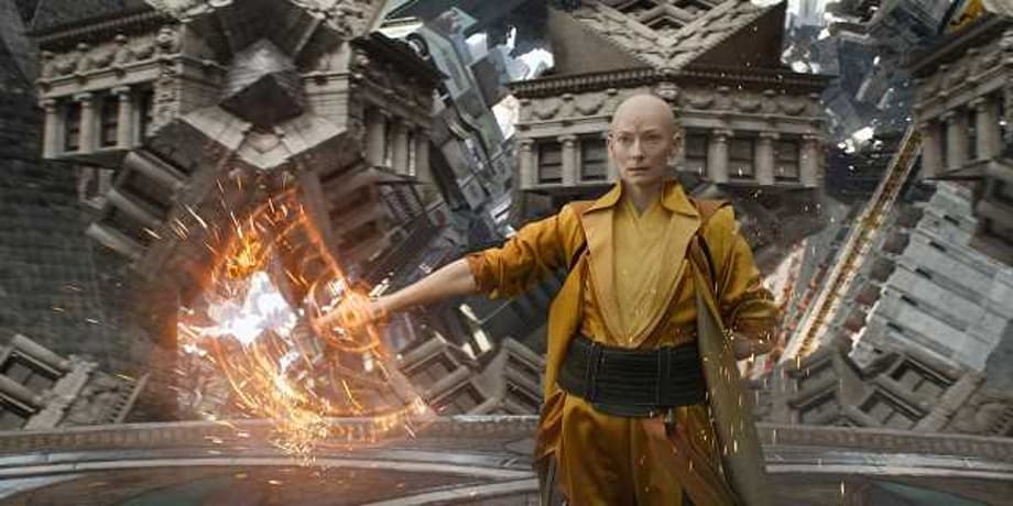 AVENGERS: ENDGAME Star Tilda Swinton Reveals How Reshoots Changed The Ancient One's Role In The Movie