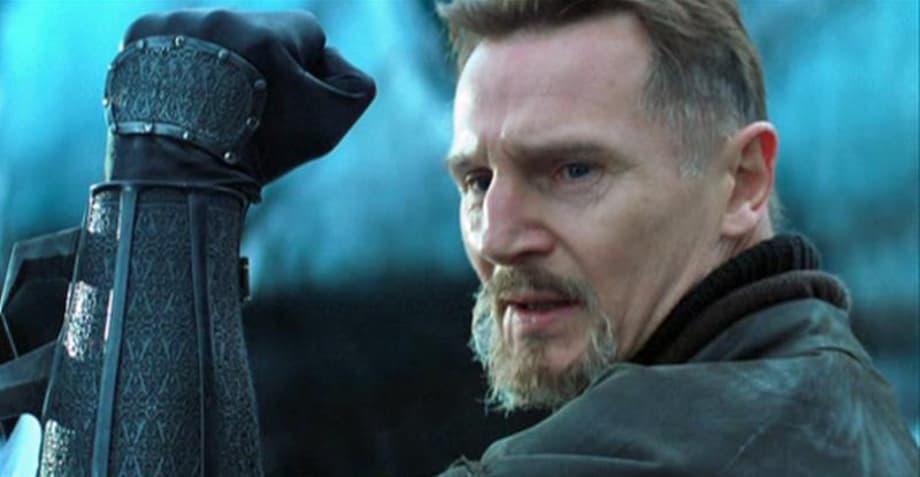 BATMAN BEGINS Star Liam Neeson Believes Superhero Movies &quot;Are All Just The Same Story&quot;