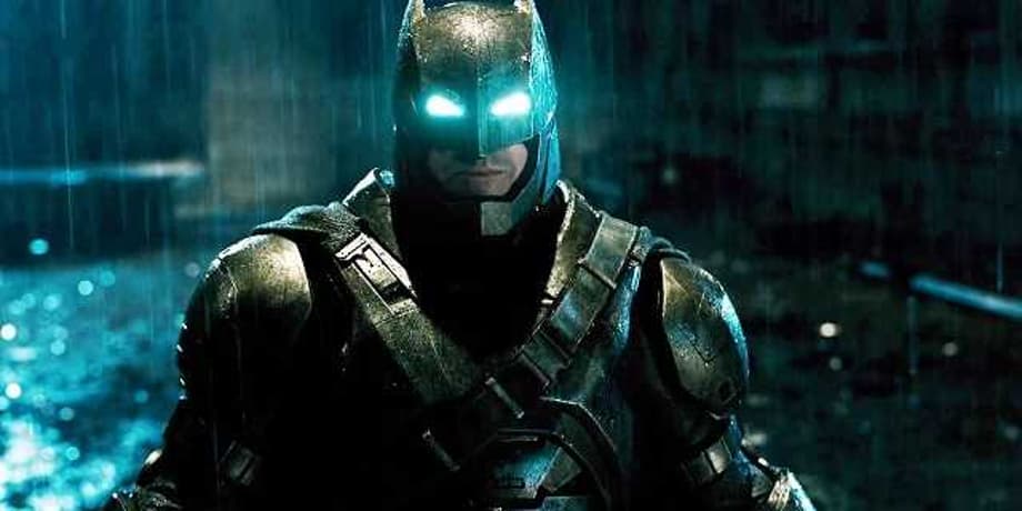 BATMAN v SUPERMAN Behind The Scenes Video Shows Ben Affleck Doing Pushups In The Dark Knight's Mech Suit