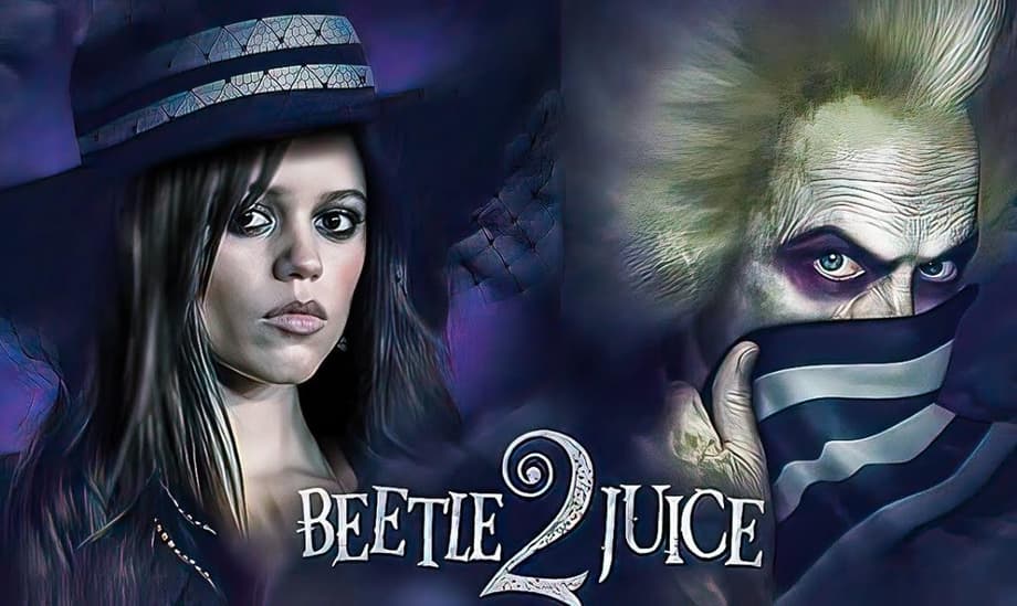 BEETLEJUICE 2 Set Videos Feature Jenna Ortega As Astrid Deetz And Michael Keaton(?) As Betelgeuse