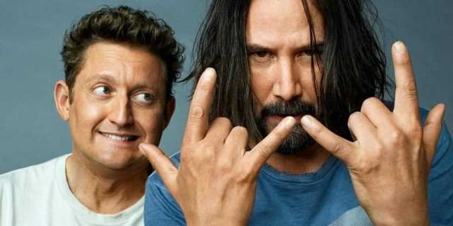 BILL AND TED FACE THE MUSIC Set Photos Feature Keanu Reeves & Alex Winter As The Returning Duo