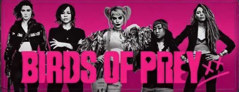 BIRDS OF PREY:  The Team - And One Of Harley Quinn's Hyenas - Assemble On New Promo Poster