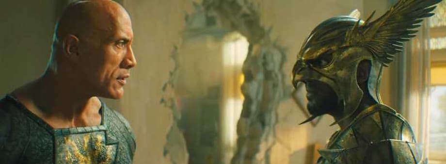 BLACK ADAM Trailer Sees Dwayne Johnson's Antihero Face-Off With Hawkman And The JSA