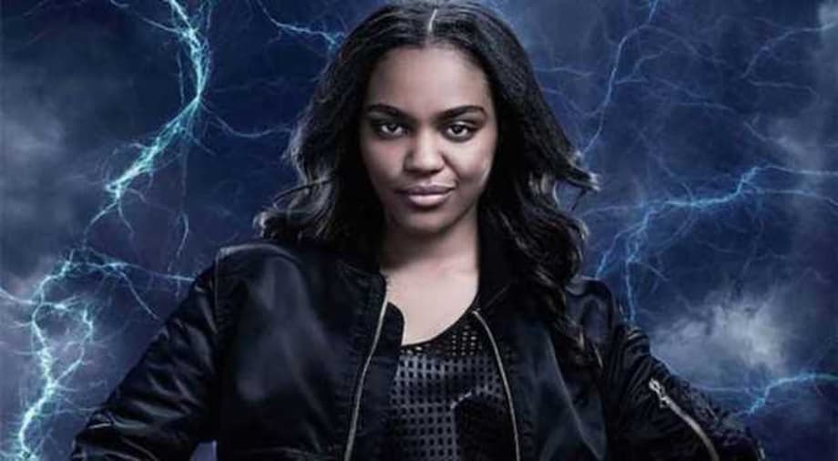 BLACK LIGHTNING Promo Image Gives Us A First Look At Jennifer Pierce Suited-Up As Lightning