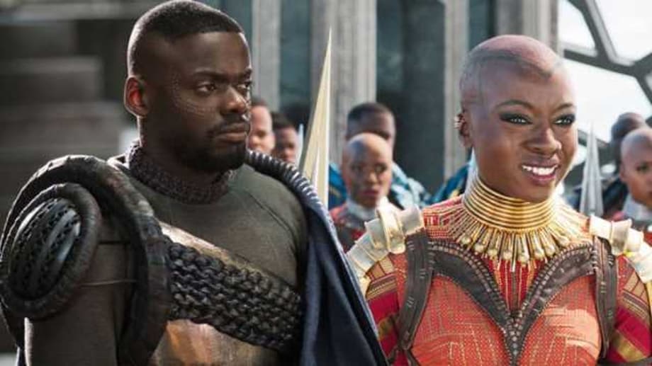 BLACK PANTHER Deleted Scene Features A Husband And Wife Confrontation Between Okoye And W'Kabi