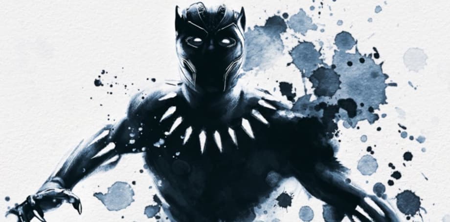 BLACK PANTHER Gets A Sweet New Artwork Poster Ahead Of Tonight's Red Carpet Premiere