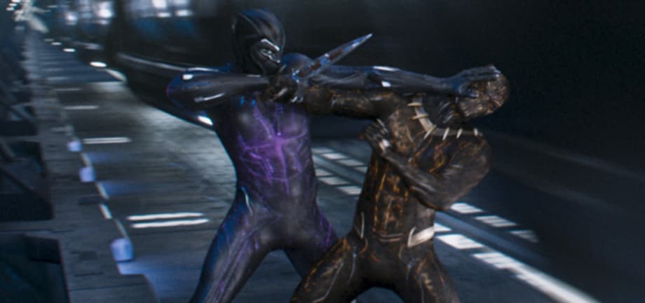 BLACK PANTHER: T'Challa Battles Killmonger In Another Thrilling New Clip From Ryan Coogler's Latest