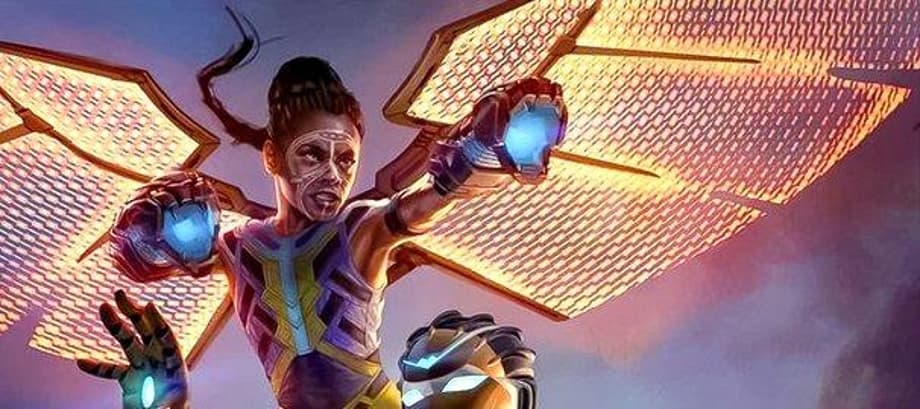 BLACK PANTHER: WAKANDA FOREVER Early Concept Art Gives Shuri A Winged Costume